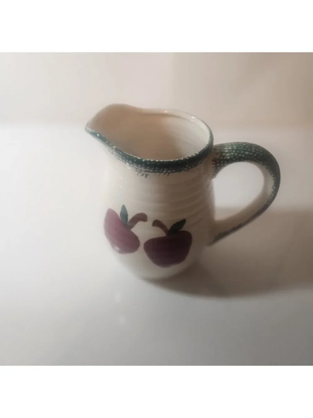 Alco Industries Apple Garden Ceramic Pitcher small new in box.
